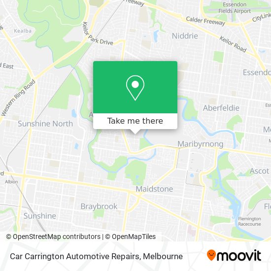 Car Carrington Automotive Repairs map