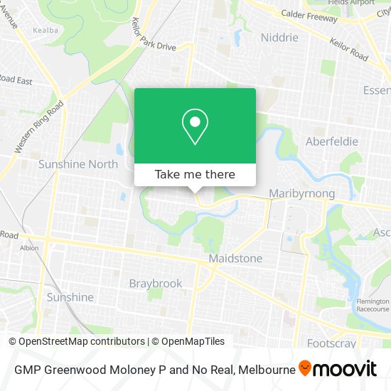 GMP Greenwood Moloney P and No Real map