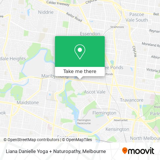 Liana Danielle Yoga + Naturopathy map
