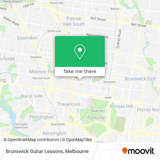 Brunswick Guitar Lessons map
