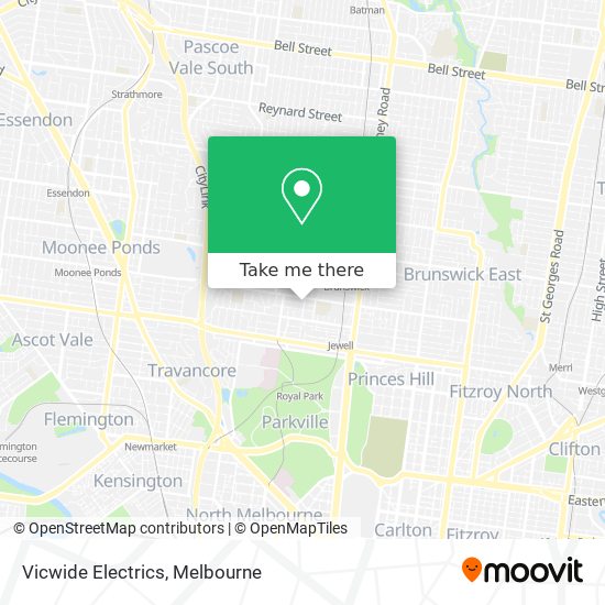 Vicwide Electrics map