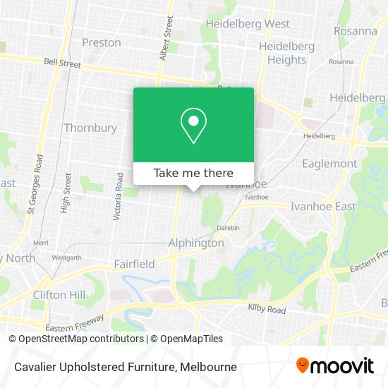 Cavalier Upholstered Furniture map