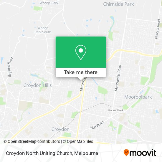 Croydon North Uniting Church map