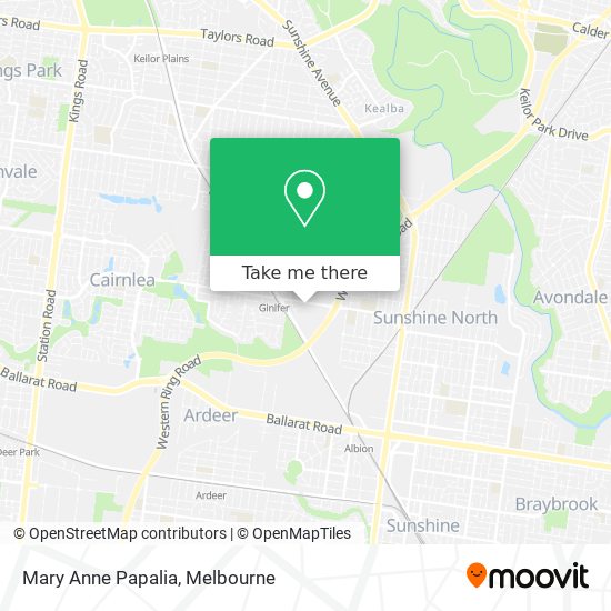 Mary Anne Papalia map