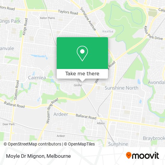 Moyle Dr Mignon map