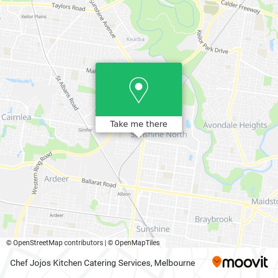 Chef Jojos Kitchen Catering Services map