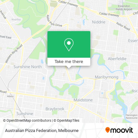 Australian Pizza Federation map