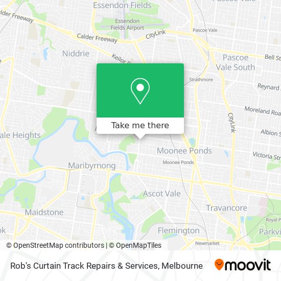 Mapa Rob's Curtain Track Repairs & Services