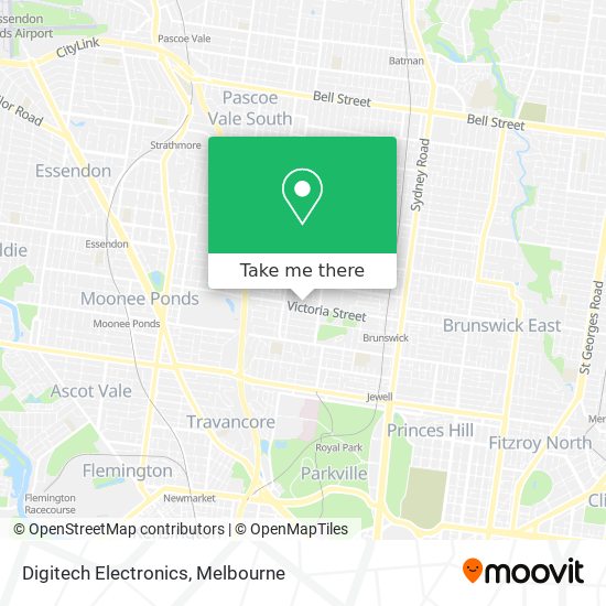 Digitech Electronics map