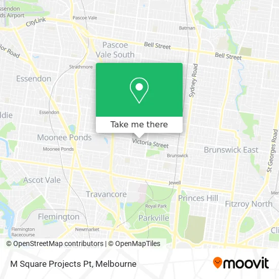 M Square Projects Pt map