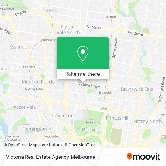 Victoria Real Estate Agency map