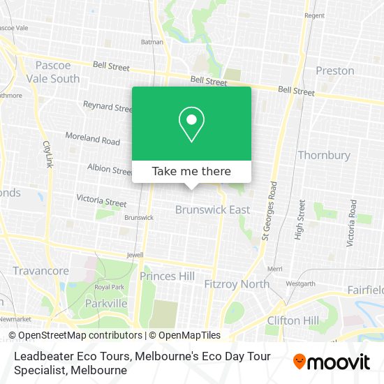 Leadbeater Eco Tours, Melbourne's Eco Day Tour Specialist map