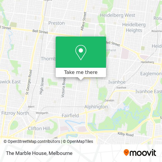 The Marble House map