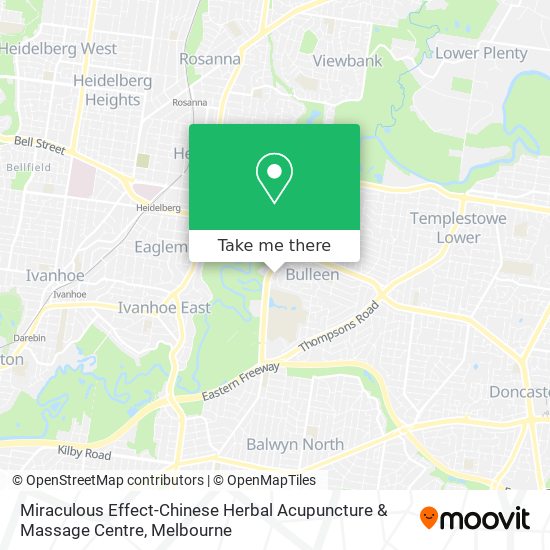 Miraculous Effect-Chinese Herbal Acupuncture & Massage Centre map