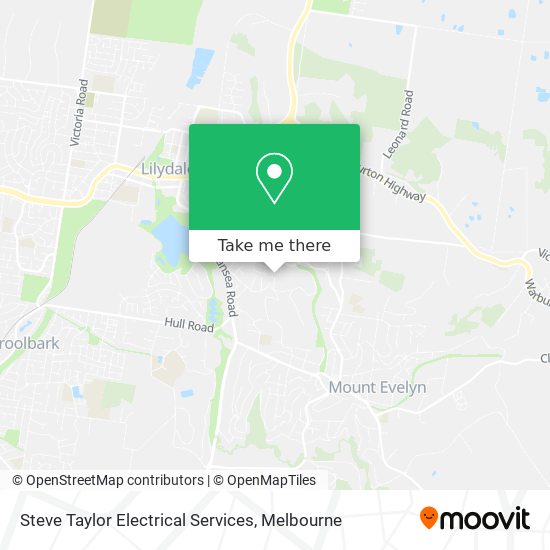 Steve Taylor Electrical Services map