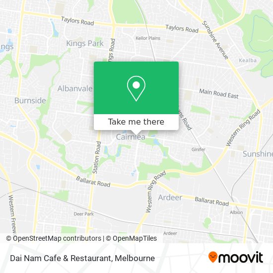 Dai Nam Cafe & Restaurant map
