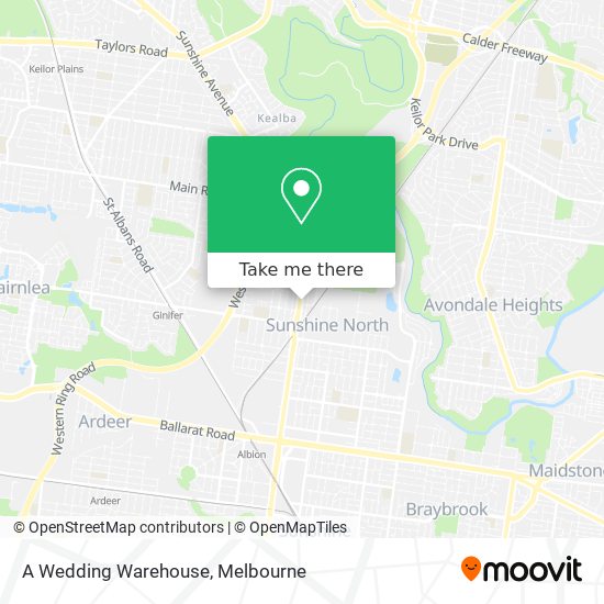 Mapa A Wedding Warehouse