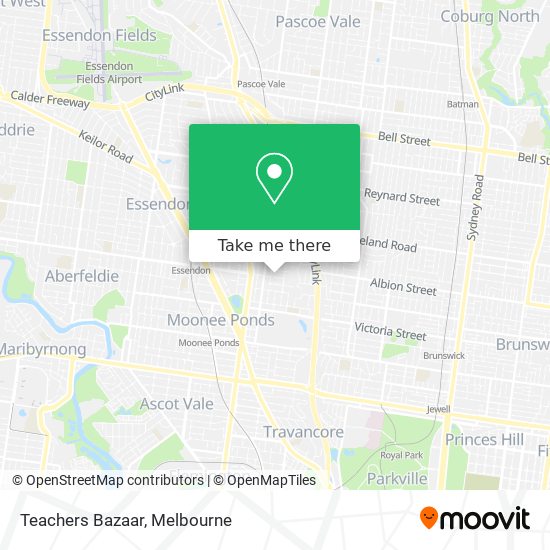 Teachers Bazaar map