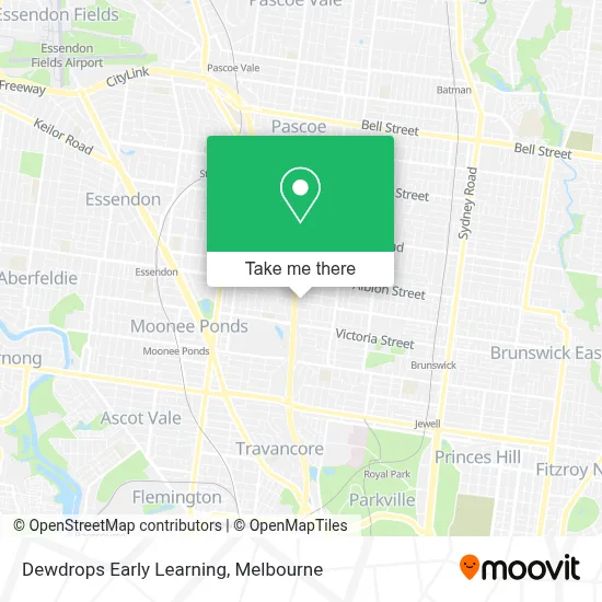 Mapa Dewdrops Early Learning