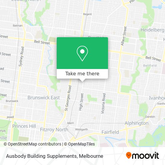 Ausbody Building Supplements map