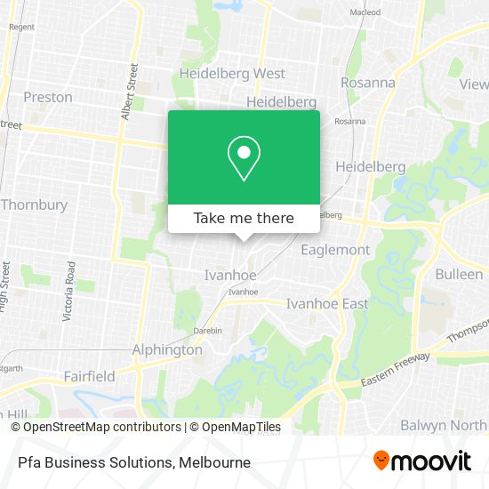 Pfa Business Solutions map