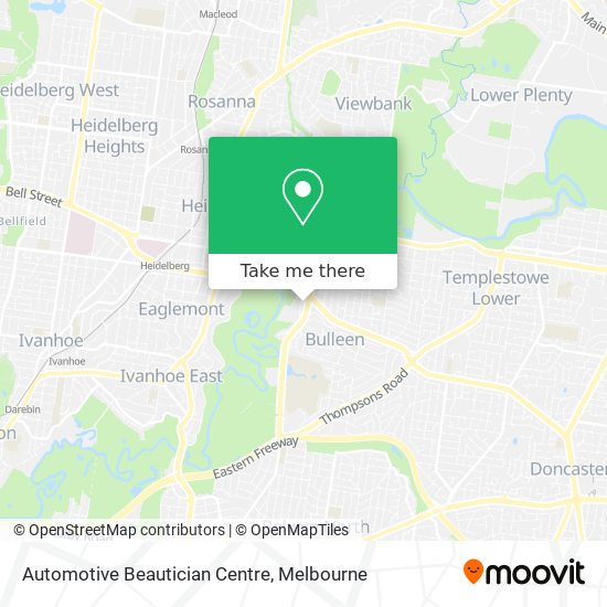 Automotive Beautician Centre map