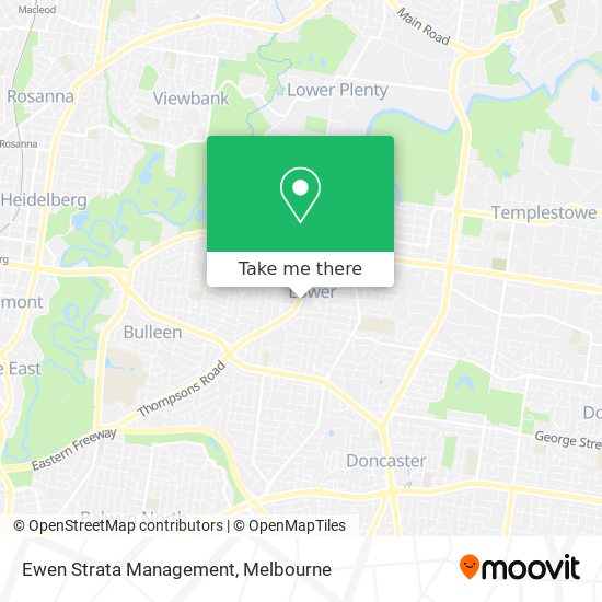 Mapa Ewen Strata Management