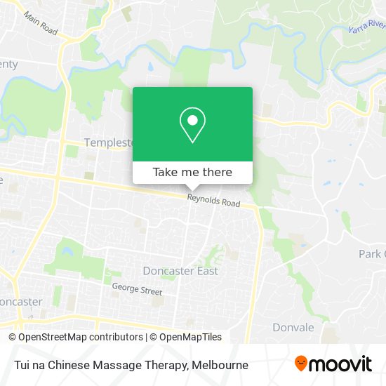 Tui na Chinese Massage Therapy map