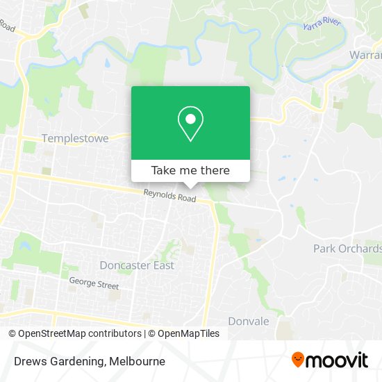 Drews Gardening map