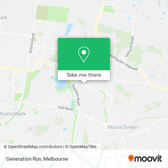 Generation Run map