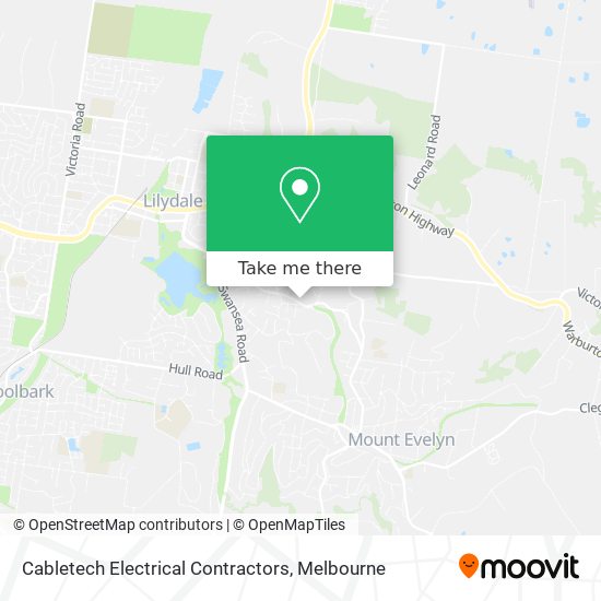 Cabletech Electrical Contractors map