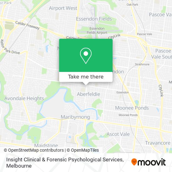 Insight Clinical & Forensic Psychological Services map