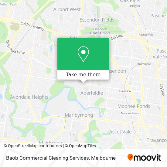 Baob Commercial Cleaning Services map