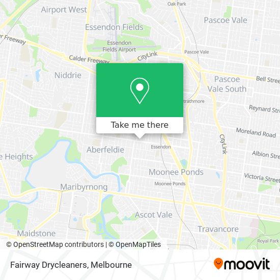 Fairway Drycleaners map