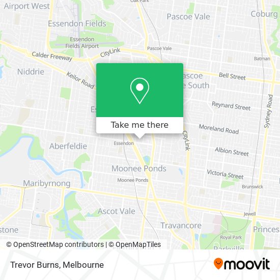 Trevor Burns map