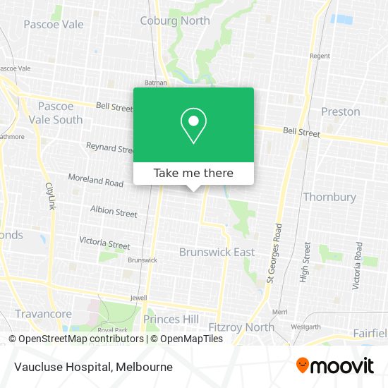 Vaucluse Hospital map