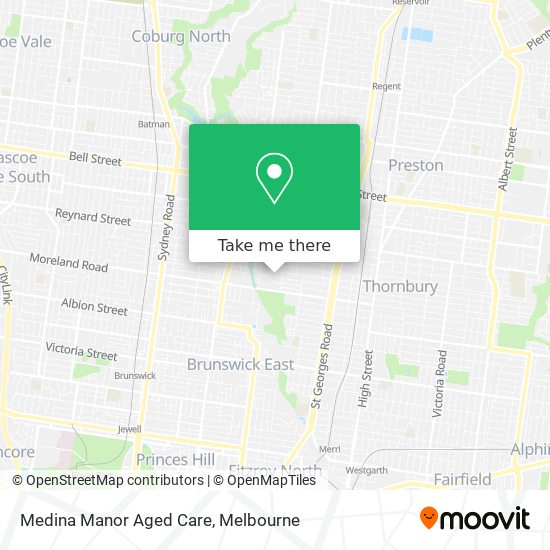 Medina Manor Aged Care map