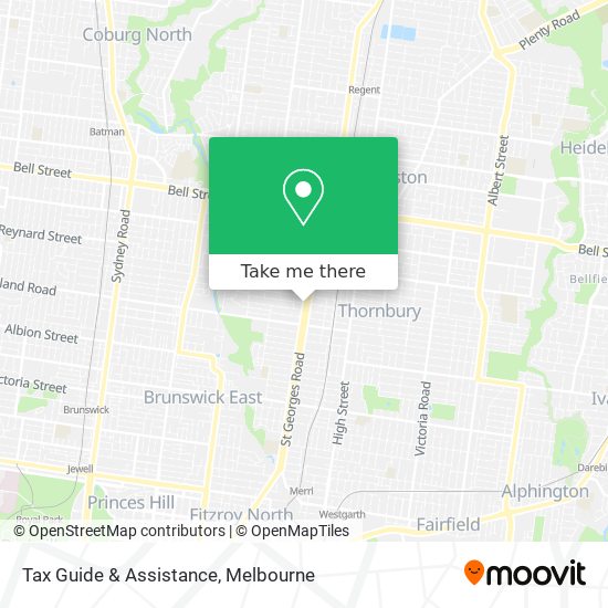 Tax Guide & Assistance map