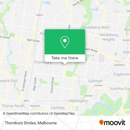 Mapa Thornbury Smiles