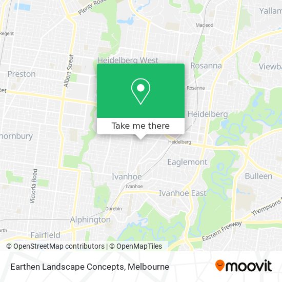 Earthen Landscape Concepts map