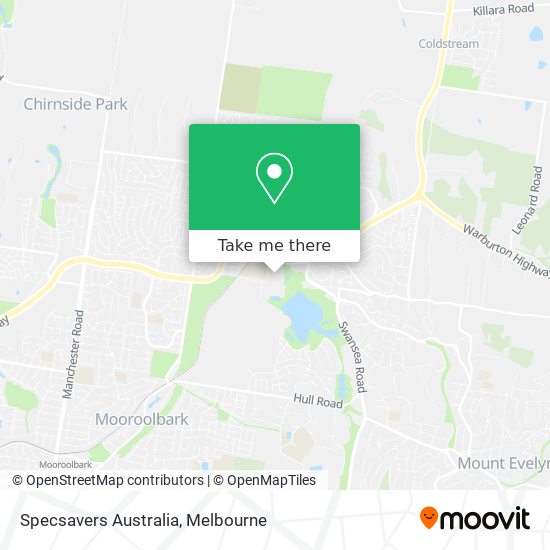 Specsavers Australia map