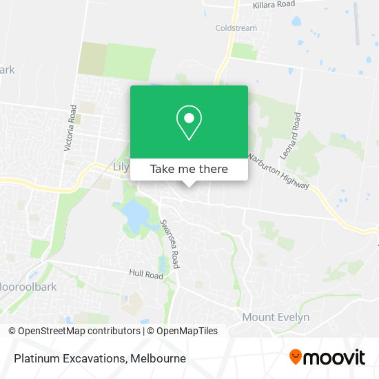 Platinum Excavations map