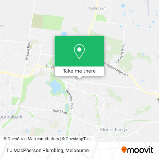T J MacPherson Plumbing map