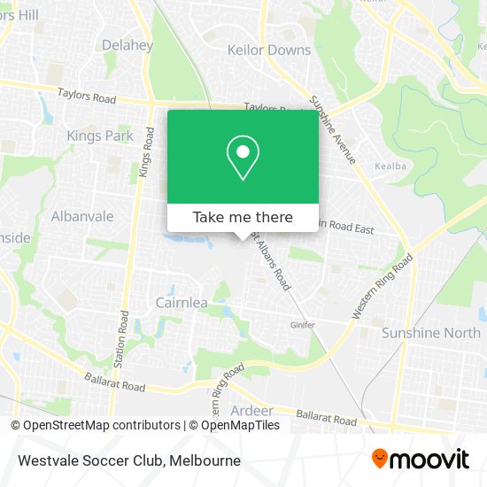 Westvale Soccer Club map