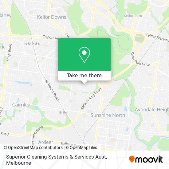 Superior Cleaning Systems & Services Aust map