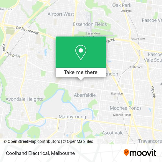 Coolhand Electrical map