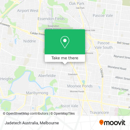 Mapa Jadetech Australia