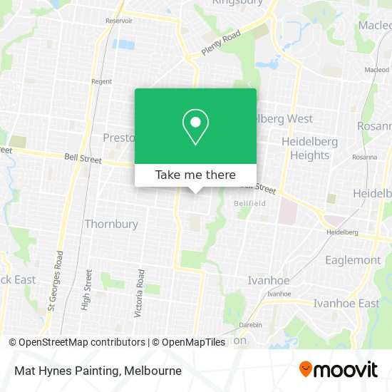 Mat Hynes Painting map