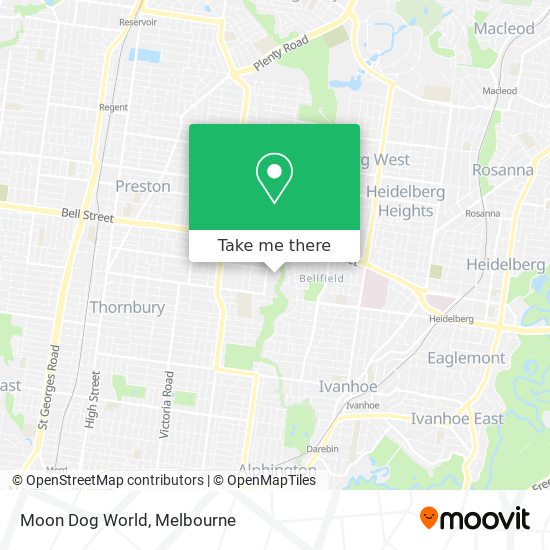 Moon Dog World map