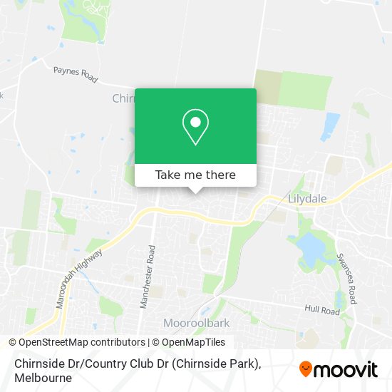 Chirnside Dr / Country Club Dr (Chirnside Park) map